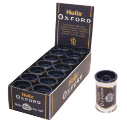 Helix Oxford One Hole Canister Pencil Sharpener (Box of 14)-Blue