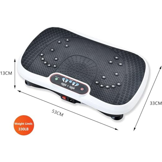 Vibration Plate Exercise Machine Home Fitness Weight Loss Equipment Massage Fitness Vibration Machine Mini Home Weight Loss Equipment