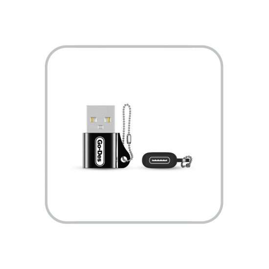 GO-DES GD-CT028 TYPE-C إلى محول USB