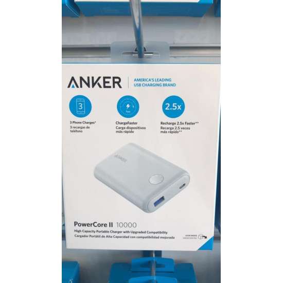 Anker PowerCore II 10000 أبيض