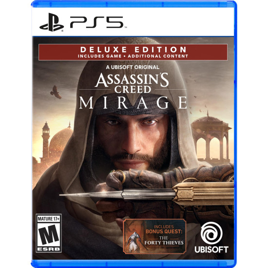 Ubisoft Assassins Creed Mirage Deluxe Edition Game - PlayStation 5 (PS5)