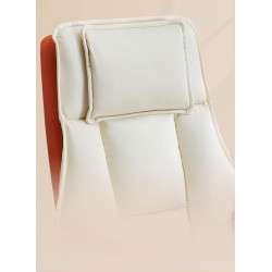 كرسي مكتب كمبيوتر تنفيذي مريح للمكتب والمنزل، كرسي بوس مع مسند راس لراحة الظهر ودعم أسفل الظهر مع مسند للقدمين