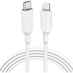 PowerLine III Flow, USB C to Lightning Cable for iPhone 13 13 Pro 12 11 X XS XR 8 Plus White
