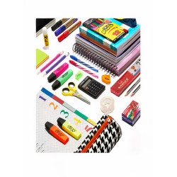 72 Piece Back To School Large Stationery Set Multicolour