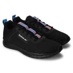 Black Stride running shoes
