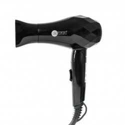  Hair Dryer, AF-1000HDBK, 2 Speeds, 2 Heat Settings, Easy-To-Use, With Concentrator, Black, Sharp & Stylish Design, Hang-Up Hook For Safe Storage.