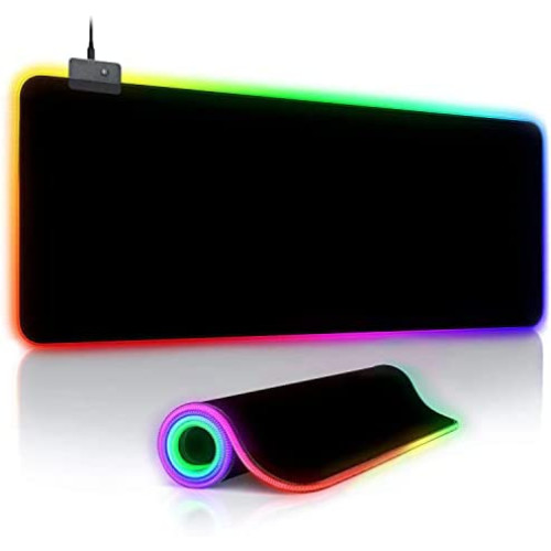 LED gaming mouse pad 80 x 30 cm