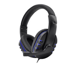 Wired On-Ear Gaming Headphones With Mic 