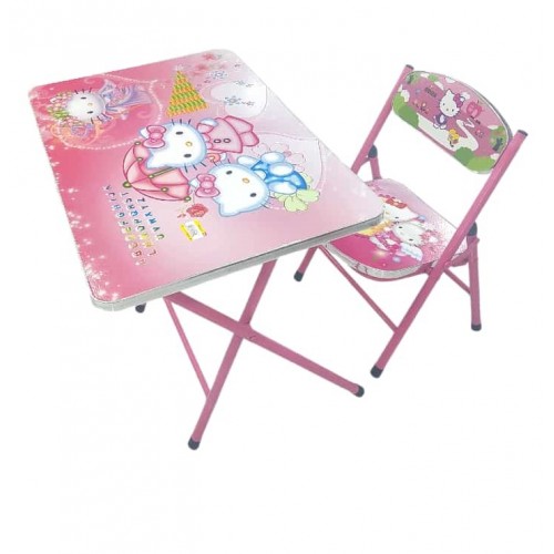 Toddler study desk with chair