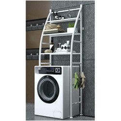 3-Tier Washing Machine / Bathroom Shelf White