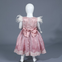  Baby Girls Dress Toddler Formal Prom Tutu Lace Gown 