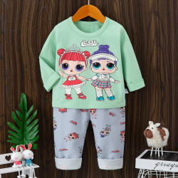  Kids Clothing Sets Pajamas For Boys Girls Sleepwear Baby