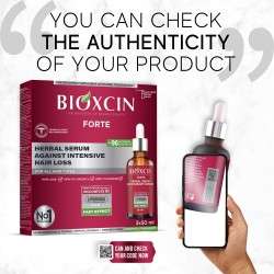 بيوكسين فورت سيروم بخلاصة عشبية لتساقط الشعر 3×50مل