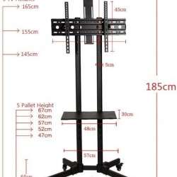 حامل تلفزيون متنقل 