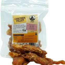 شرائح دجاج من بيت ناتشورال فارم للقطط والكلاب، مصنوعة من دجاج طبيعي 100% (100 غرام)