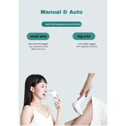 جهاز ازالة الشعر بالنبض الضوئي في المنزل للنساء والرجال