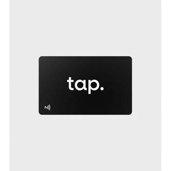 Tap NFC Business Card - Black