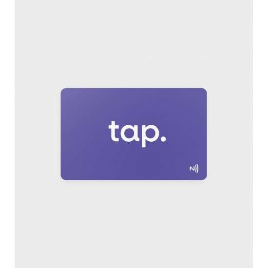 Tap NFC Business Card - Purple