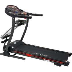 جهاز مشي 4 في 1 قابل للطي مع مدلك وقضيب جلوس وتويستر ومكبر صوت ومحرك بقوة 4 حصان مع وزن اقصى 125 كيلو 